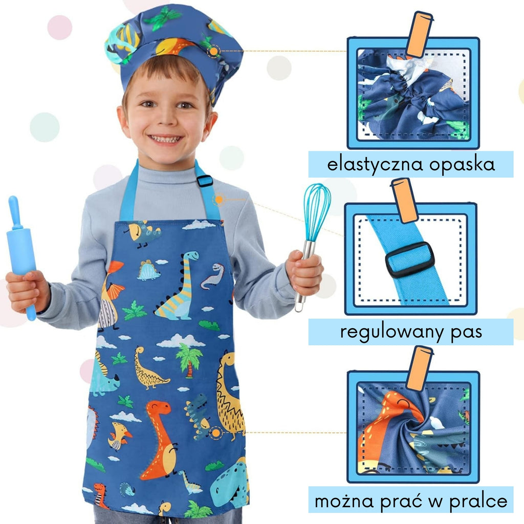 WOOPIE Dino Zestaw Małego Kucharza