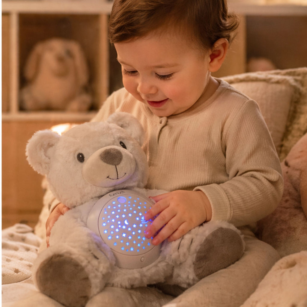 WOOPIE BABY Pluszowy Miś Usypiacz z Projektorem