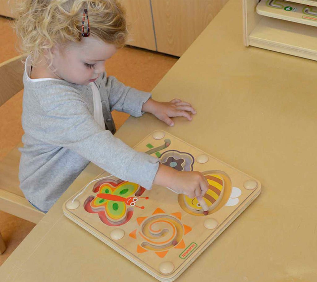 MASTERKIDZ Magnetyczny Labirynt Świat Owadów - Tabliczka