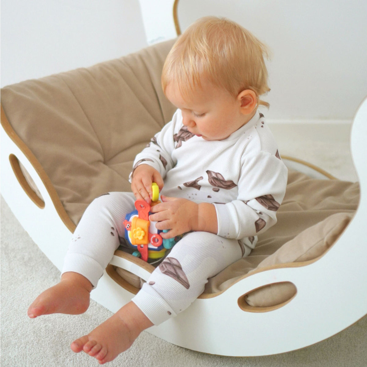 WOOPIE Pingwinek Montessori Kostka Sensoryczna 6w1